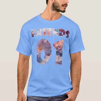 best friends forever for 3 Friends girl T-Shirt
