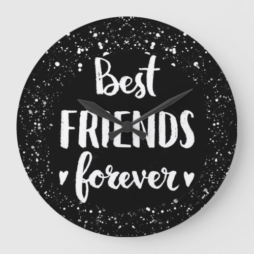 BEST FRIENDS FOREVER FRIENDSHIP CLOCK