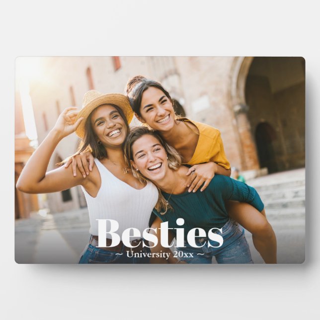 Best Friends Forever Friendship  Plaque (Front)