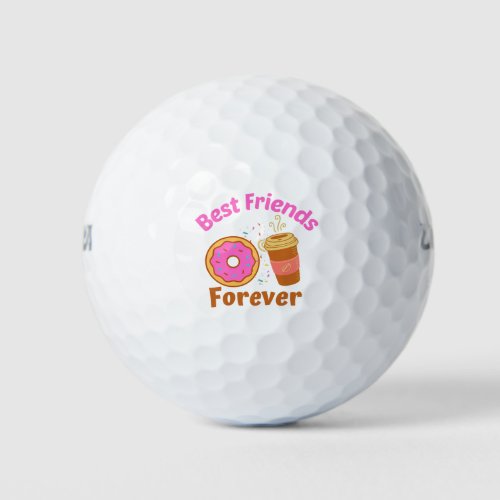 BEST FRIENDS FOREVER GOLF BALLS