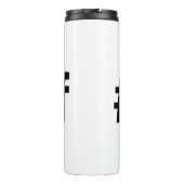 BEST FRIENDS FOREVER Hashtag Thermal Tumbler (Back)