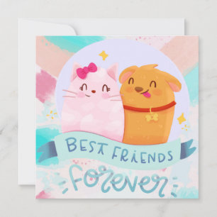 Best Friends Forever Holiday Card