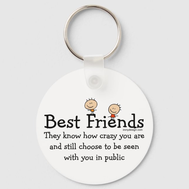 Best Friends Forever Keychain (Front)