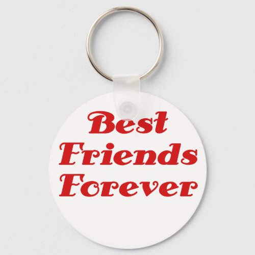 Best Friends Forever Keychain