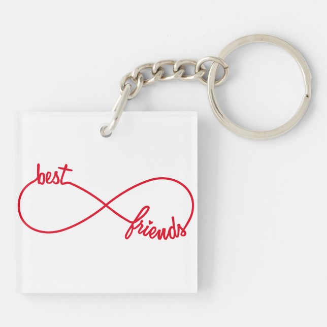 Best friends forever keychain (Back)