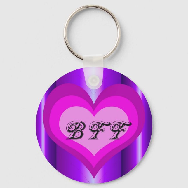 BEST FRIENDS FOREVER KEYCHAIN (Front)