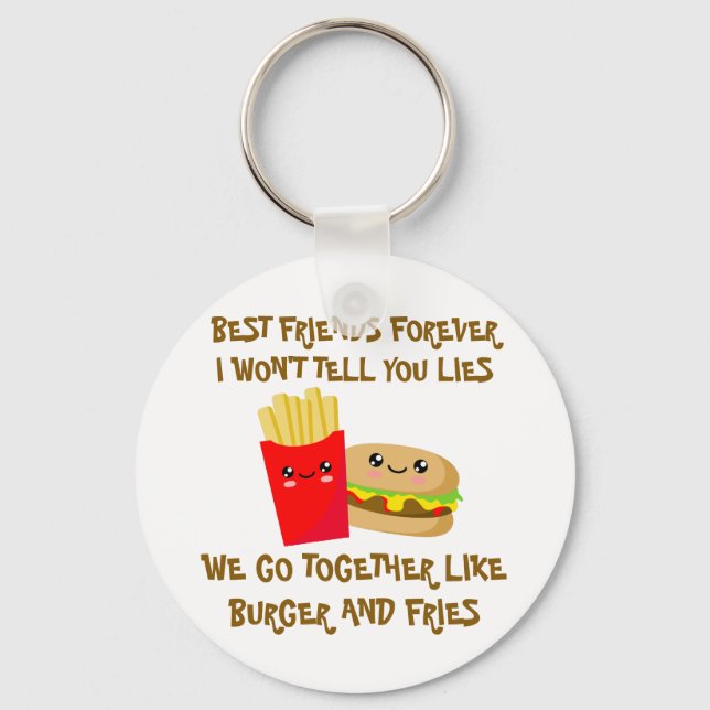 Best Friends Forever Keychain (Front)