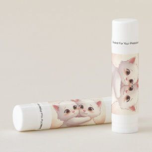 Best Friends Forever Lip Balm - Two Cute Cats Hugg