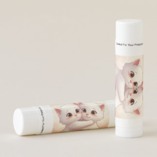 Best Friends Forever Lip Balm - Two Cute Cats Hugg