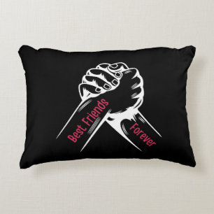 BEST FRIENDS FOREVER, MATCHING MY FRIENDS ACCENT PILLOW
