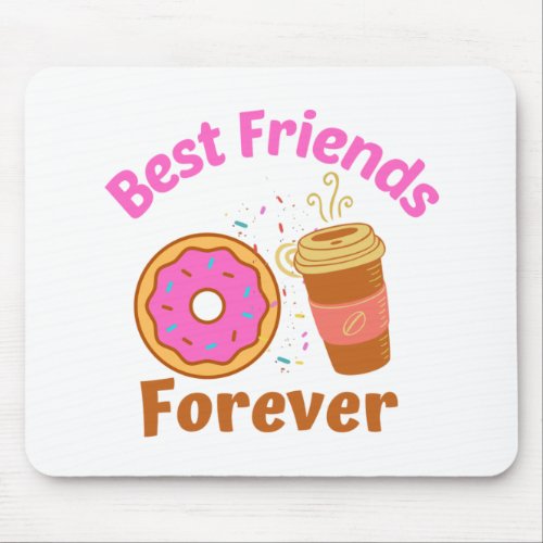 BEST FRIENDS FOREVER MOUSE PAD