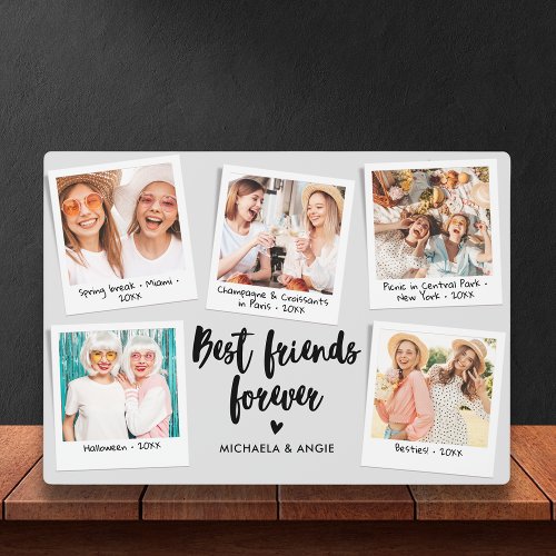 Best Friends Forever Names 5 Photos  Captions BFF Plaque
