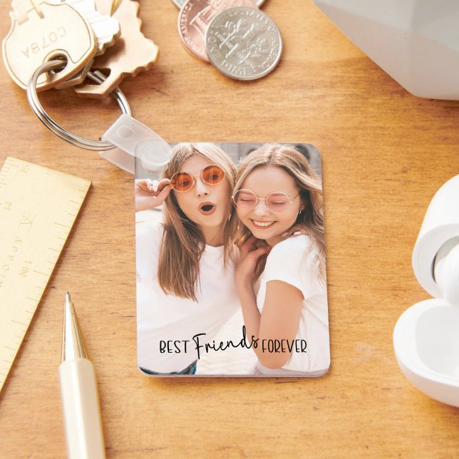 Best Friends Forever Photo Keychain (Creator Uploaded)