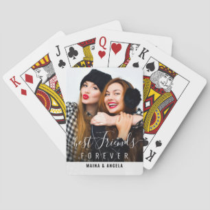 BEST FRIENDS FOREVER   photo Poker Cards