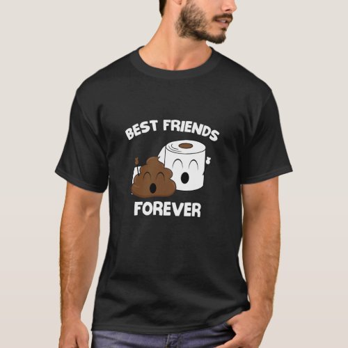 Best Friends Forever Poop Emoji T_shirt Cool Emoti