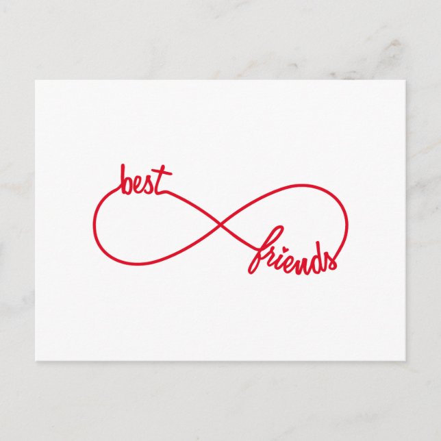 Best friends forever postcard (Front)