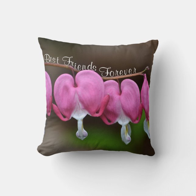 Best Friends Forever Throw Pillow (Front)