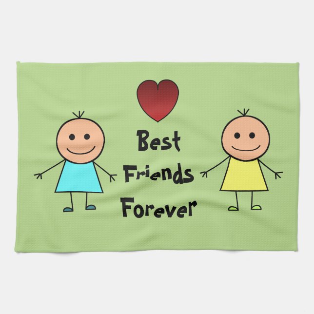 Best Friends Forever Towel (Horizontal)