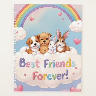 Best Friends Forever with Cute Cats Planner