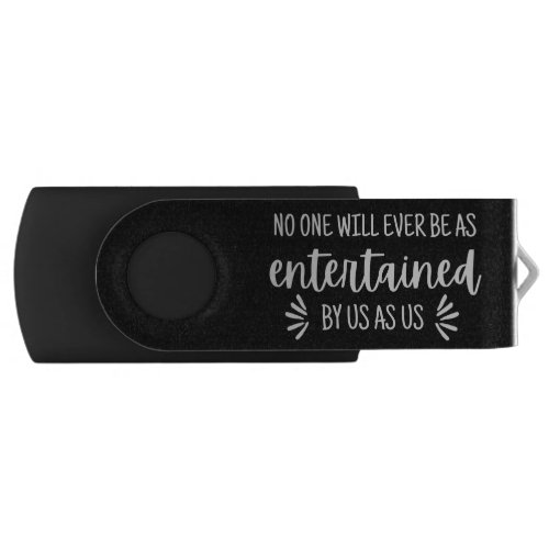 Best Friends Funny Quote Flash Drive