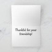 Best Friends Funny Saying Card (Inside)