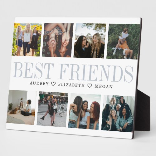 Best Friends Gift Soul Sisters Photo Collage Plaque