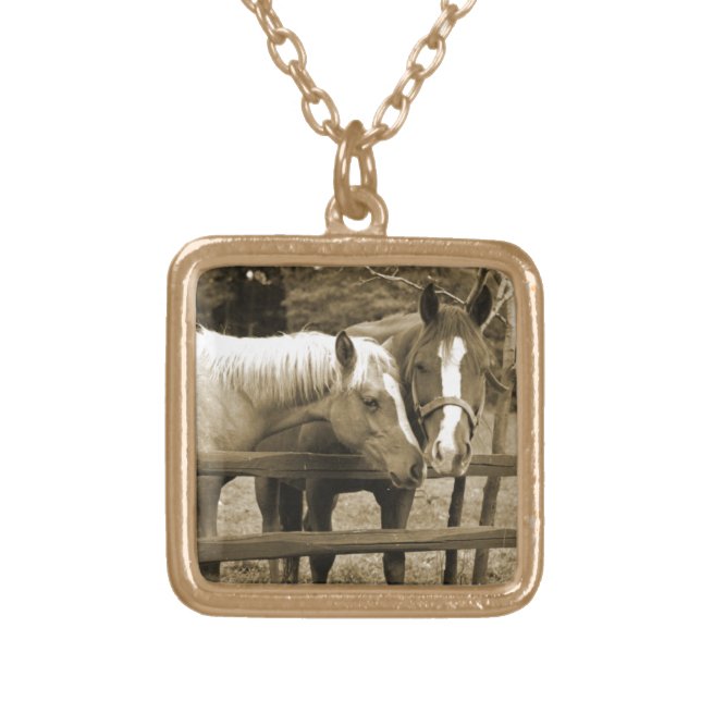 Best Friends Gold Plated Necklace (Front)