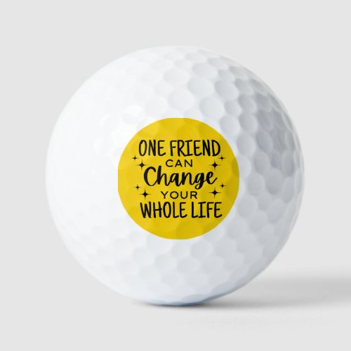 Best Friends Golf Balls