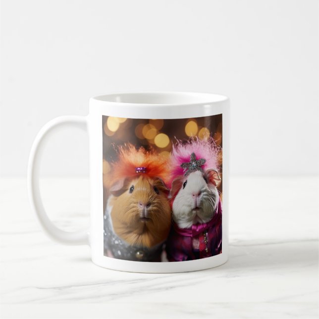 Best Friends Guinea Pig Coffee Mug Version 2 (Left)