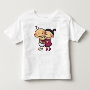 Best Friends Hugging Toddler T-shirt