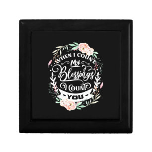 Best Friends I Count You Gift Box