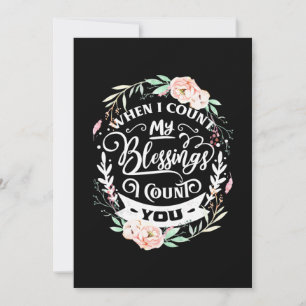 Best Friends I Count You Invitation