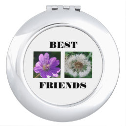 Best Friends Image Template Compact Mirror