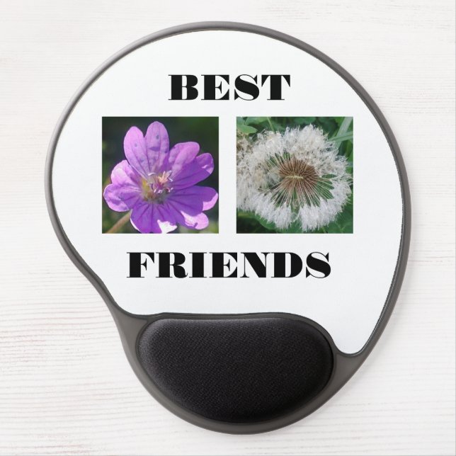 Best Friends Image Template Gel Mouse Pad (Front)