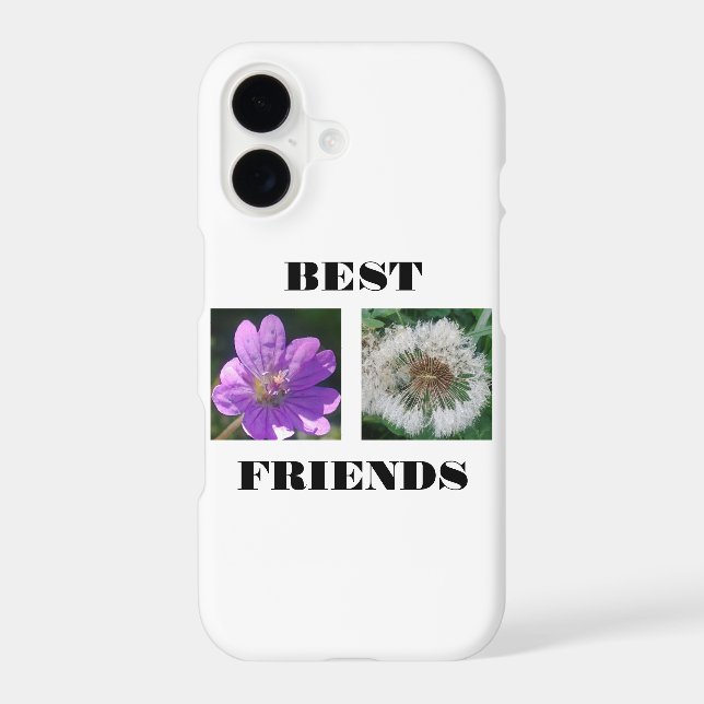 Best Friends Image Template Iphone Case (Back)