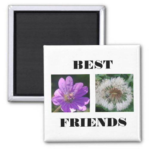 Best Friends Image Template Magnet