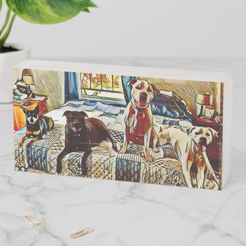 Best Friends Inspirivity Dog Wooden Box Sign