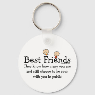 Best Friends Keychain