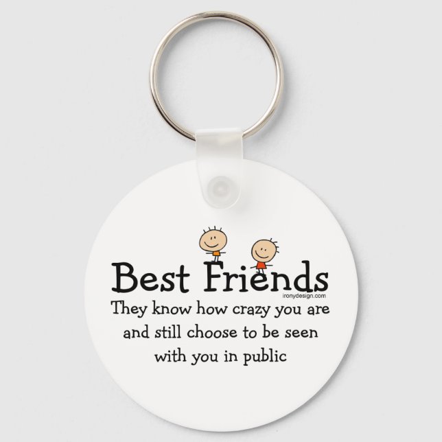 Best Friends Keychain (Front)