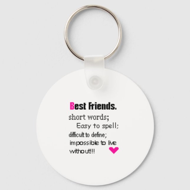 Best Friends Keychain (Front)