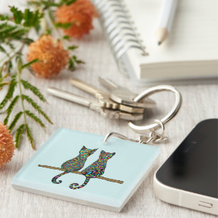 Best Friends Keychain