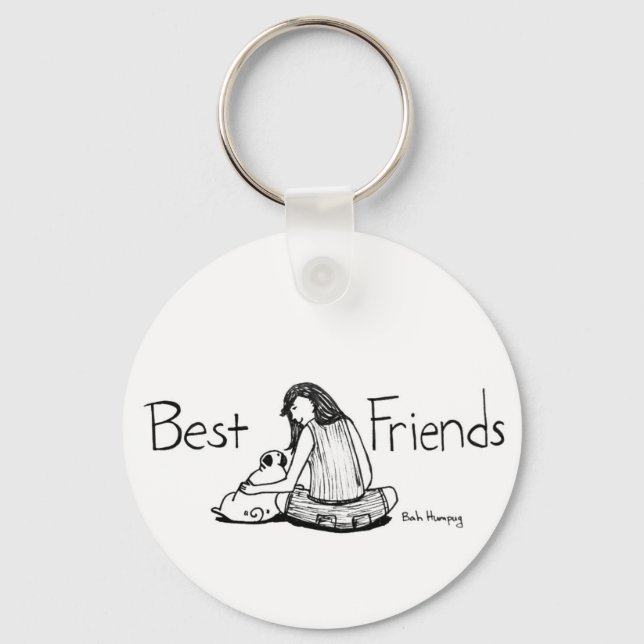 Best Friends Keychain (Front)