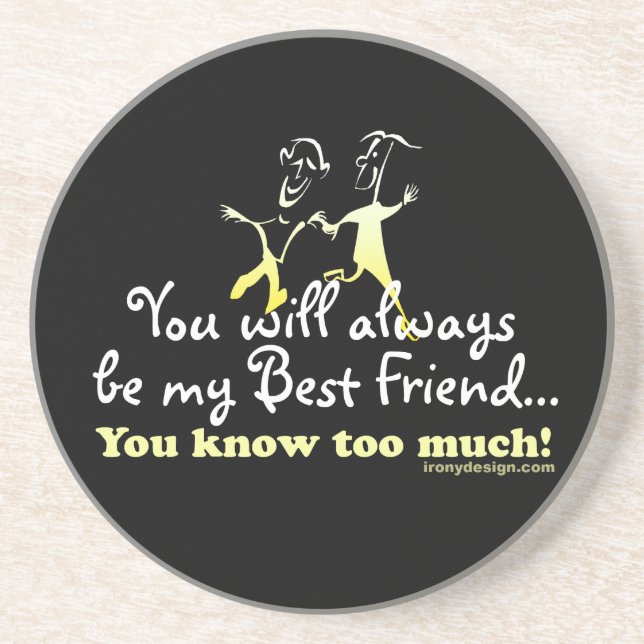 Best Friends Knows Coasters (Front)