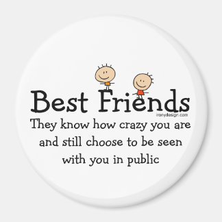 Best Friends Magnet