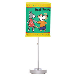 Best Friends Maisy and Dotty Hold Hands Table Lamp