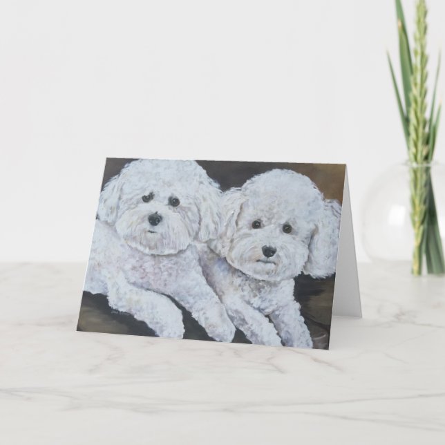 "Best Friends: Mattie & Gucci" - Card (Front)
