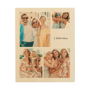 Best Friends Minimal Wood Wall Art