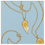Best Friends Necklace Fabric