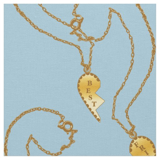 Best Friends Necklace Fabric