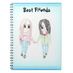 Best Friends Notebook at Zazzle